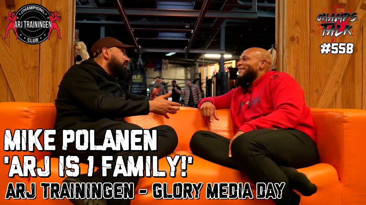Mike Polanen ‘ARJ is 1 FAMILY!’💯🥊 GLORY MEDIA DAY ARJ TRAININGEN