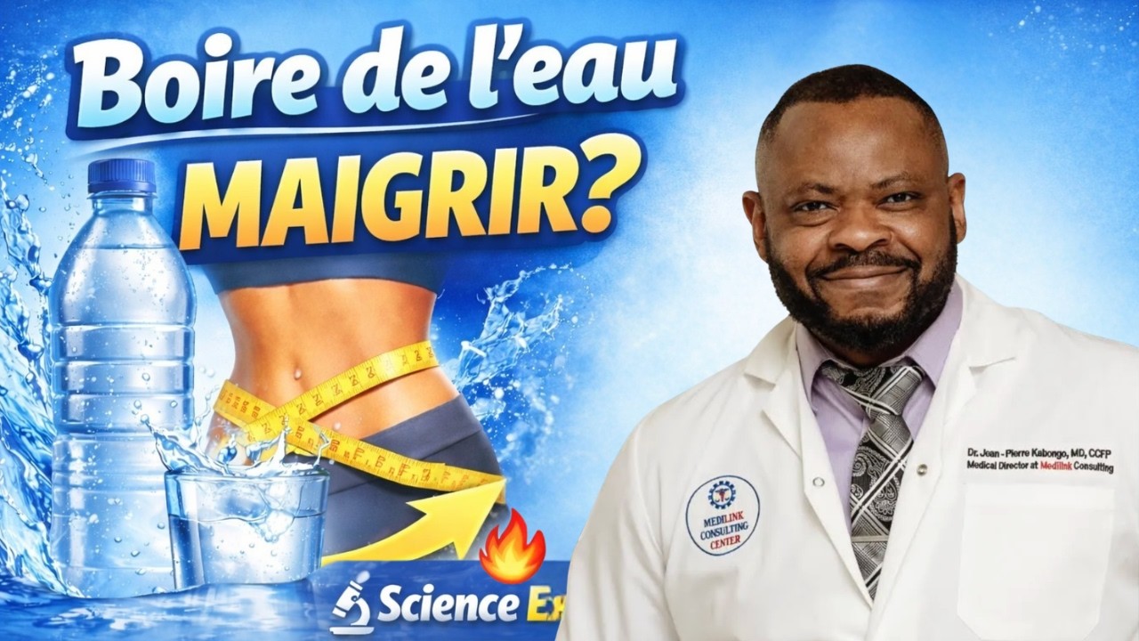 Boire de l’eau et perte de poids : la science que la plupart des gens ignorent