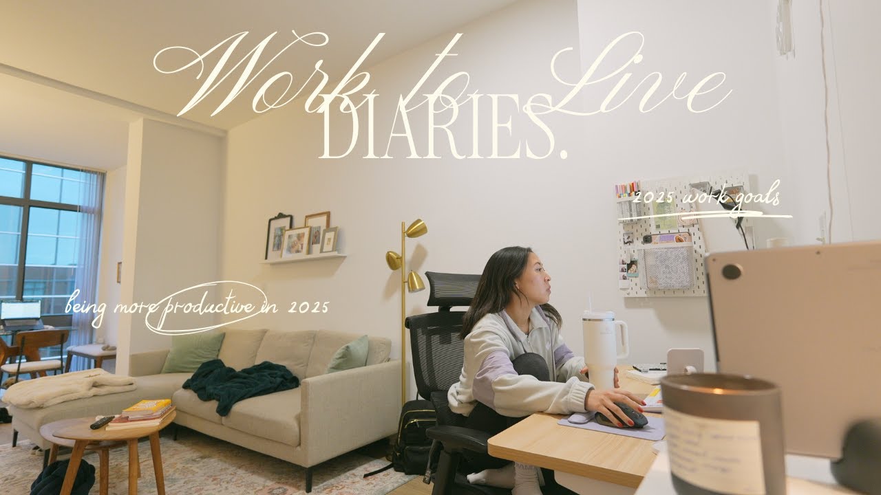 Work to Live Diaries: First work day of 2025 in my full-time corporate job, new year intentions