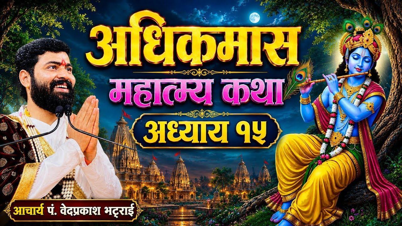 पुरुषोत्तम मास माहात्म्य कथा अध्याय -१५ मन लगाएर सुन्नु चिताएको पुरा हुनेछ ! By bedprakash guru