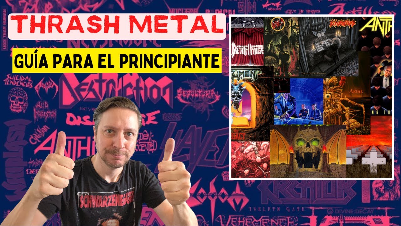 THRASH METAL: 10 álbumes esenciales para nuevos FANS Metaleros