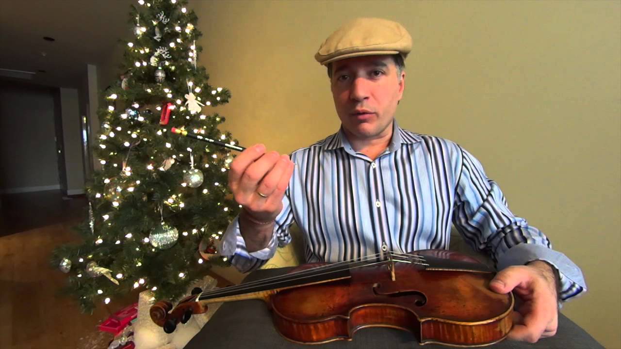 BAROQUE VIOLIN: How To Change A Gut String