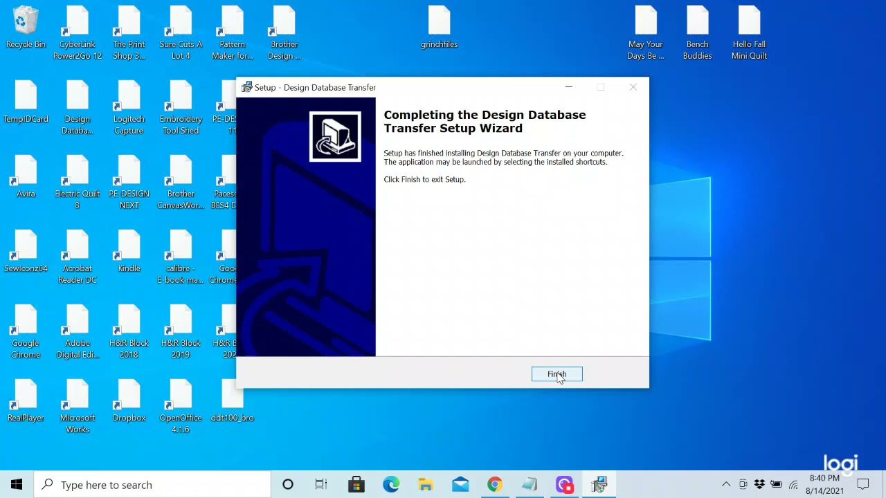 Brother and Baby Lock Design Database Transfer Software