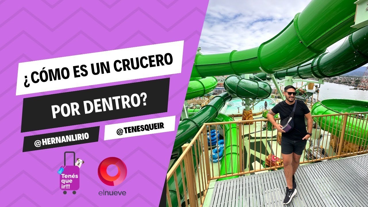 #TenesQueIr | Programa del 3 de diciembre en UN CRUCERO