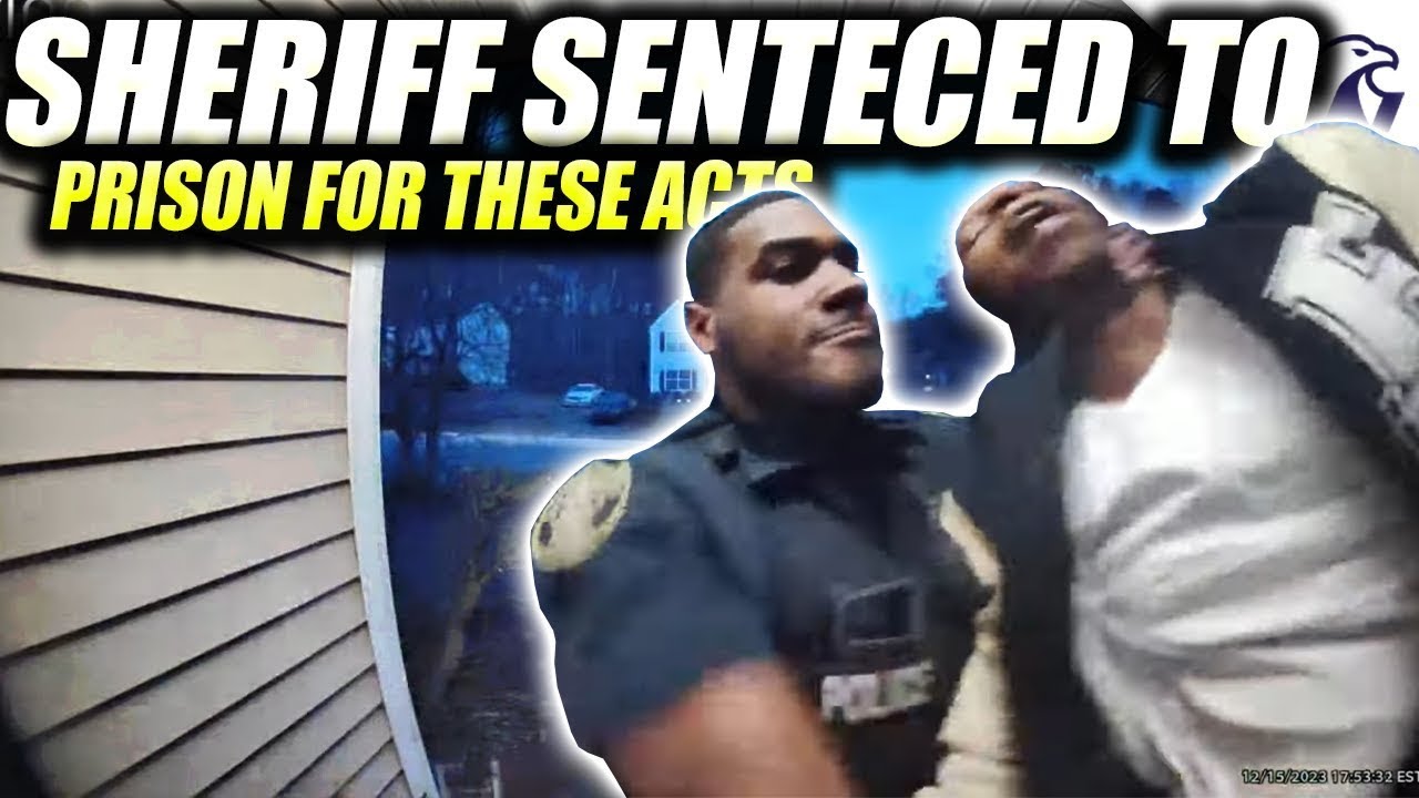 Cop Dares A Man To Enter His Home | Then Grabs Him By The Throat