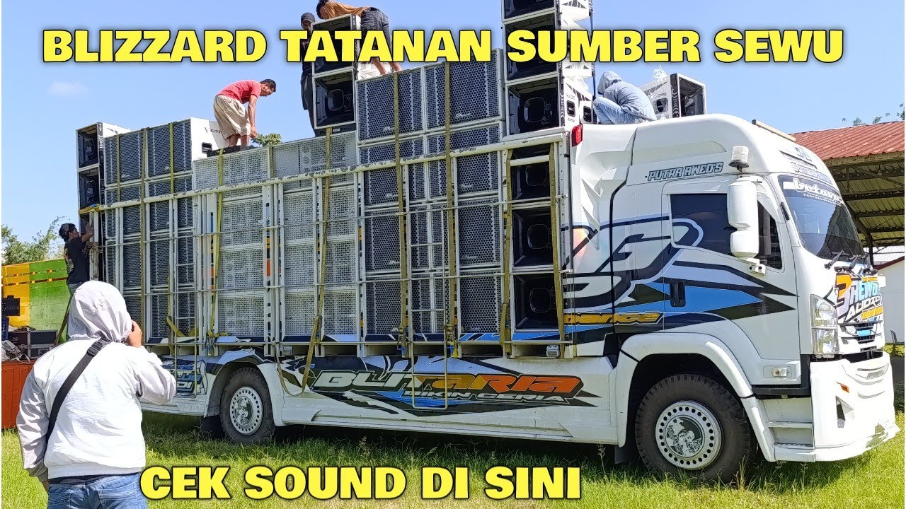 Persiapan battle sumber sewu Blizzard dan fuso brewog cek sound di sini