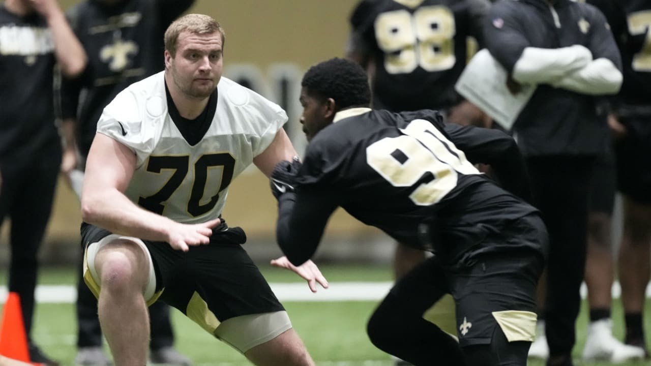 How are the New Orleans Saints Rookies: Trevor Penning and Lucas Krull adjusting to life in the NFL?