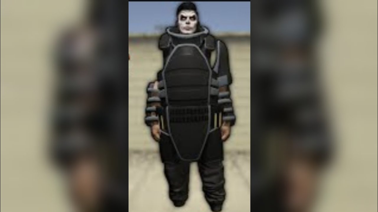 قلتش لبس المدرع المهكر بدون خذف ملابس