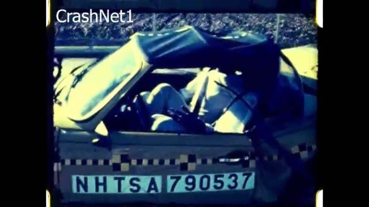 1979 Triumph Spitfire | Rear Crash Test | CrashNet1