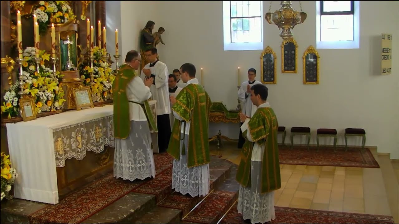 22. Juni 2025 - Levitiertes Amt im tridentinischen Ritus - Priesterseminar Herz Jesu
