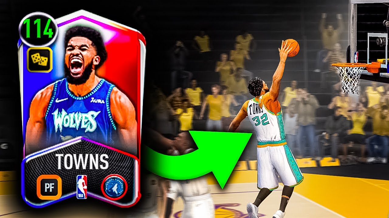 114 OVR KAT Is A MONSTER In NBA Live Mobile Season 8!
