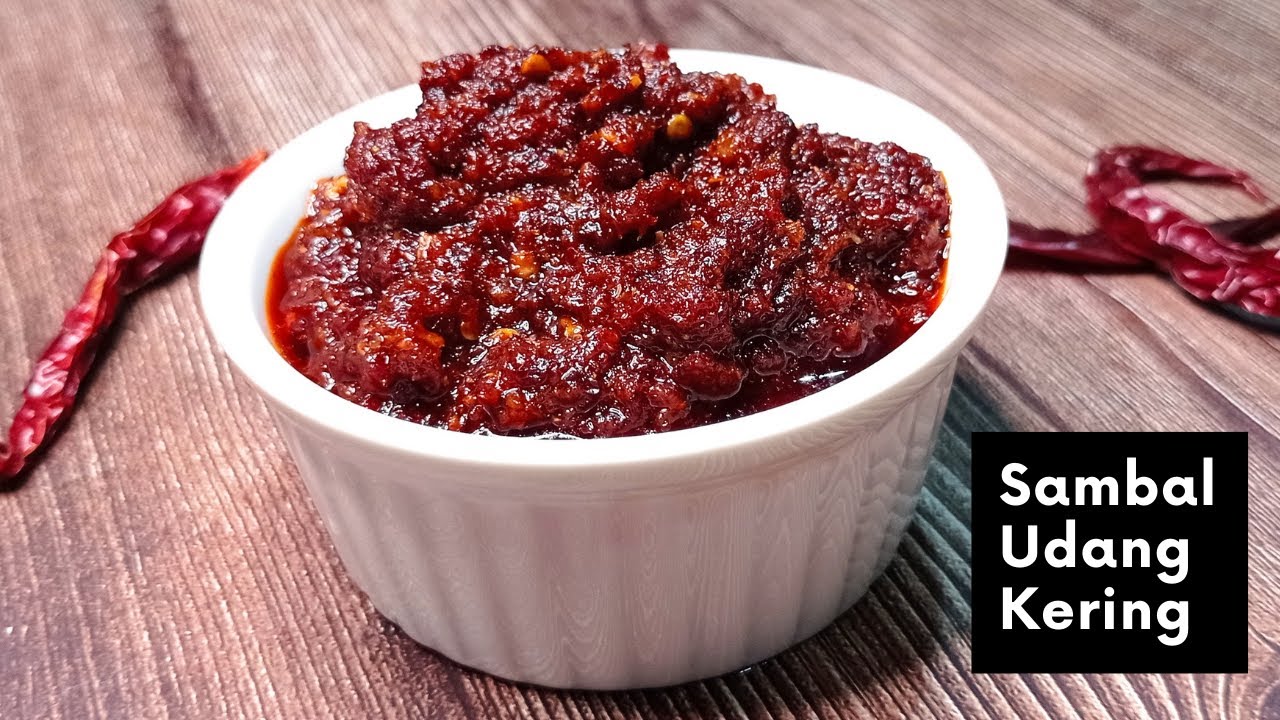 Sambal Udang Kering Ala Marrybrown | Sambal Dried Shrimp