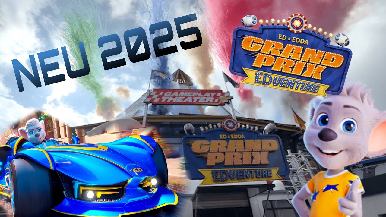 GRAND PRIX EDVENTURE Onride 2025. Neue Attraktion im EUROPA PARK.