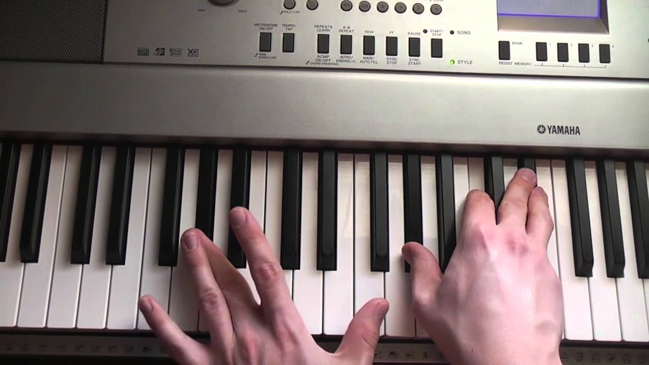 How to play Coldplay - Amsterdam on piano (Part 1)