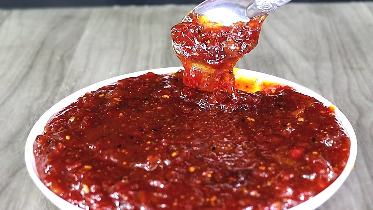 Tomato Chutney | পোলাও, বিরিয়ানি বা বার বি কিউ এর সাথে খাবার জন্য দারুন মজার টমেটোর চাটনি