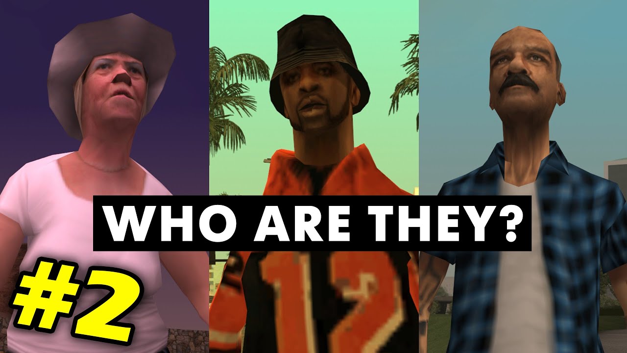 КТО НА САМОМ ДЕЛЕ эти NPC из GTA San Andreas? (#2)