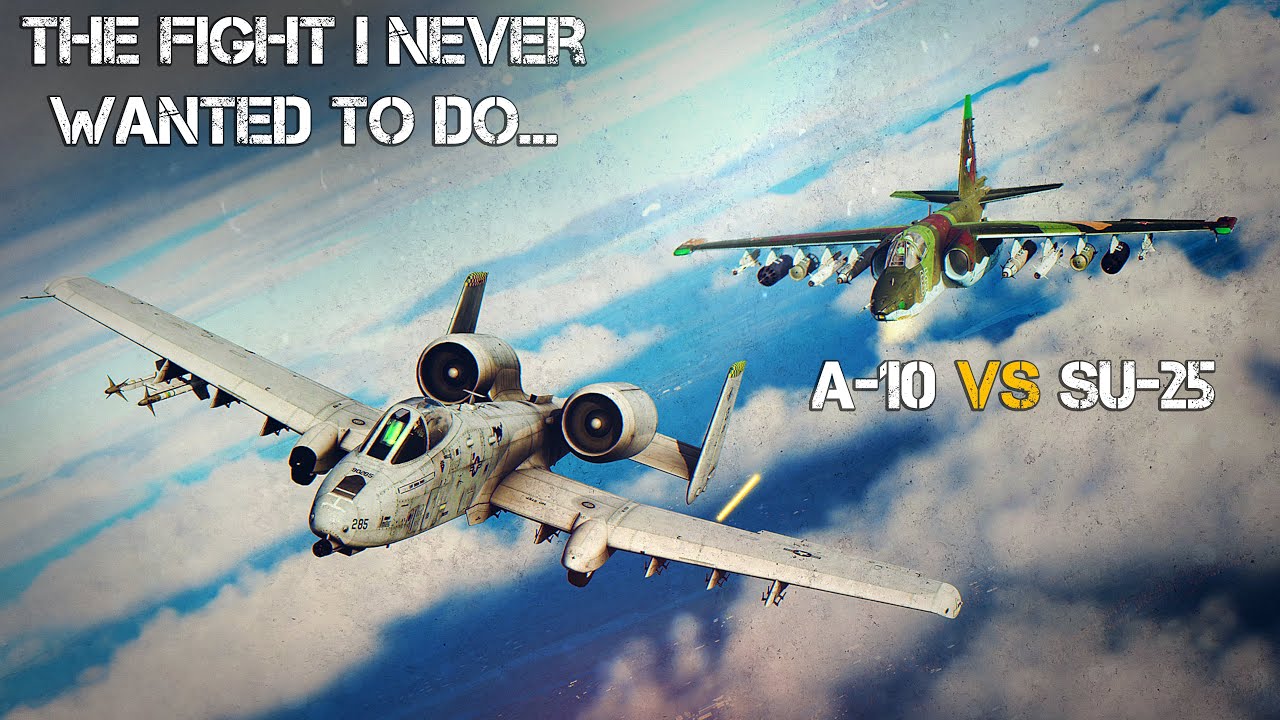 Бой, в котором я никогда не хотел участвовать: воздушный бой A-10 Warthog против Su-25 Frogfoot |...