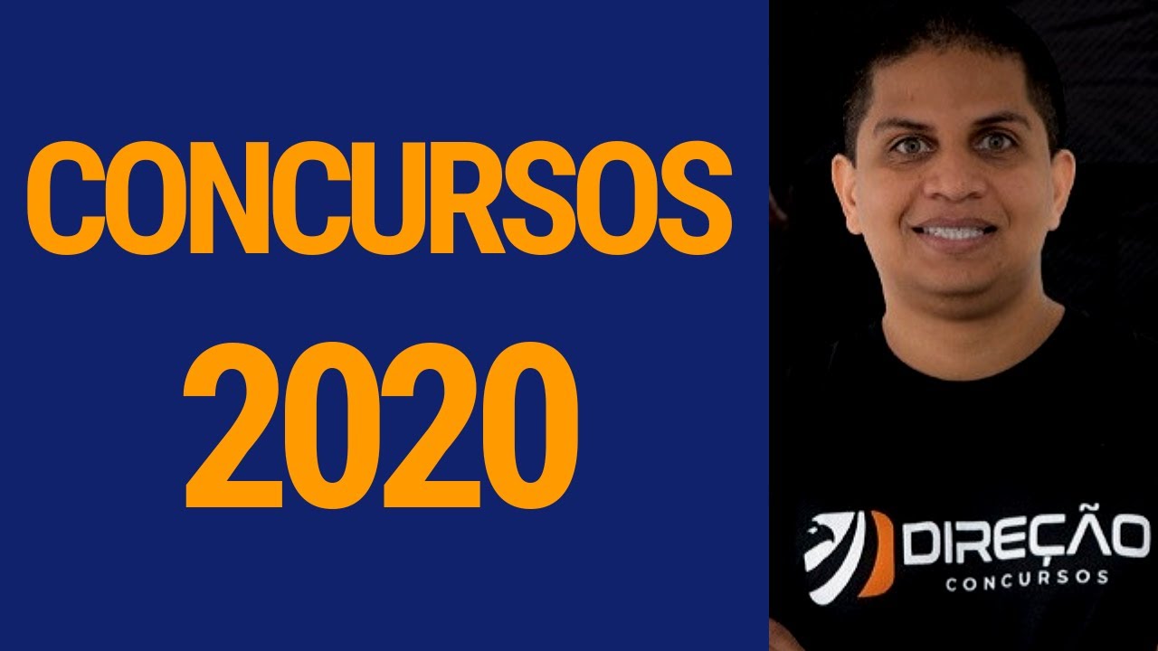 Concursos 2020 - um bom concurso de cada &aacute;rea (Tribunal, Policial, Fiscal, Controle, Sa&uacute;de)