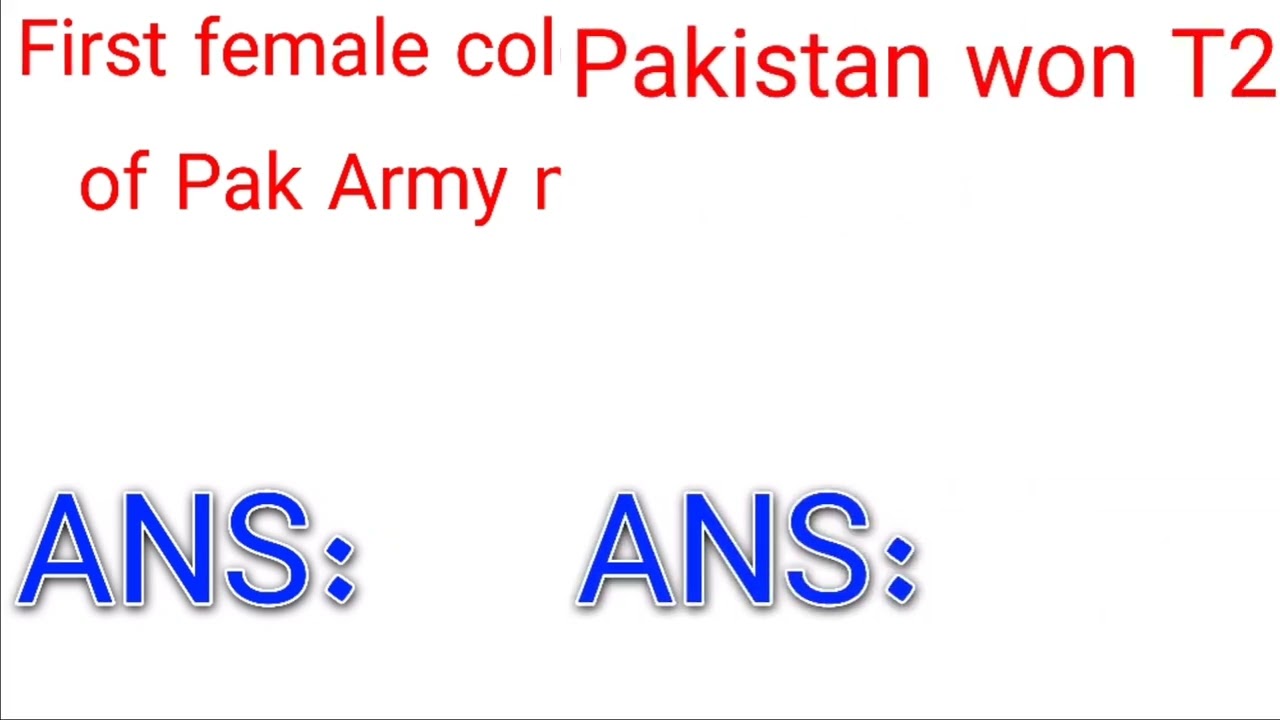 G.K MCQS for all job tests || important mcqs