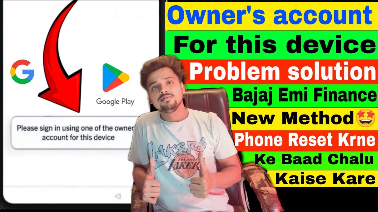Please sign in using one of the owner's account for this device problem solution | Camera test not w
