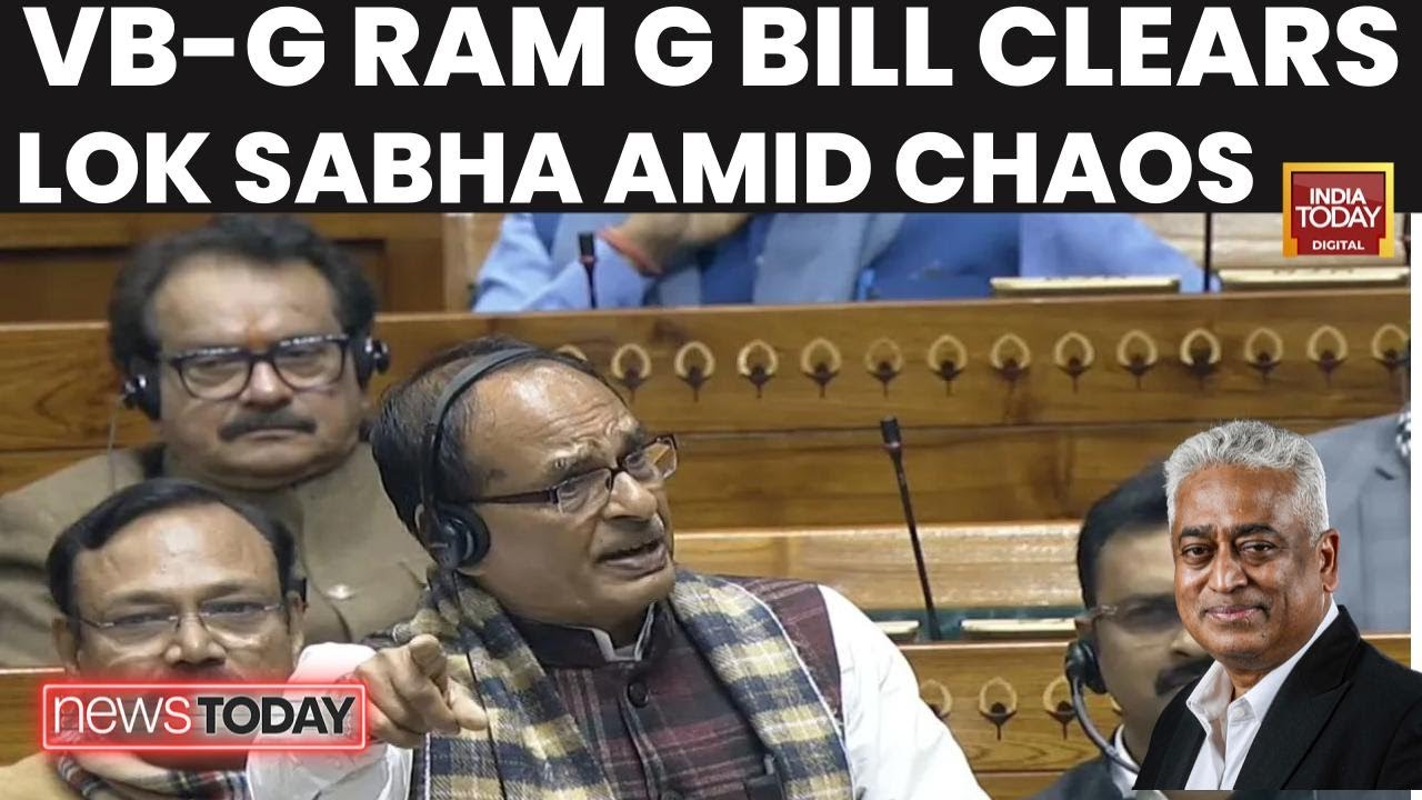 Lok Sabha Passes VB-G RAM G Bill Replacing MNREGA Amid Opposition Uproar Over 125-Day Work Guarantee