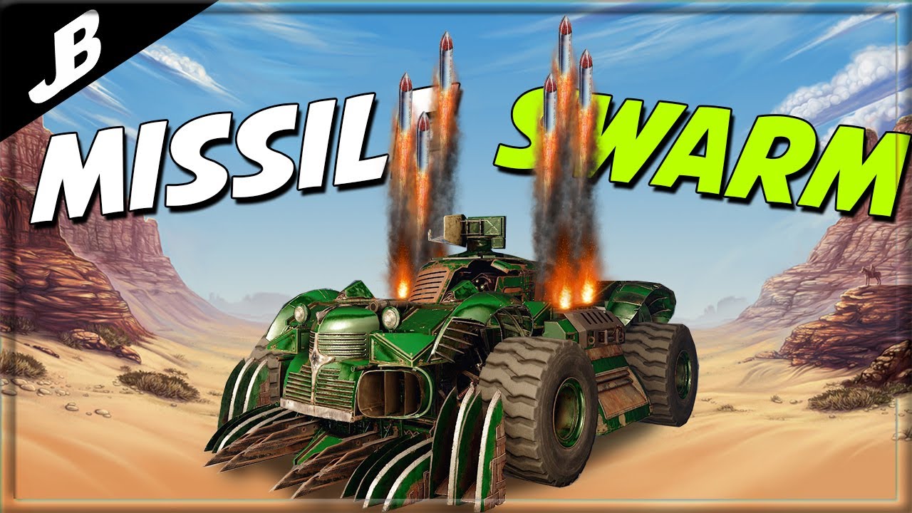 Trash Launcher with Radar lock | Nest Homing missile - Loving the Unloved Crossout