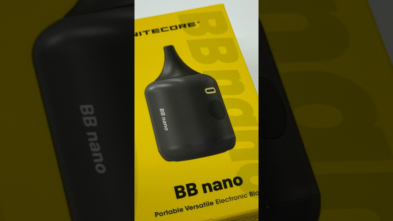 Nitecore BB Nano - Portable Versatile Electronic Blower