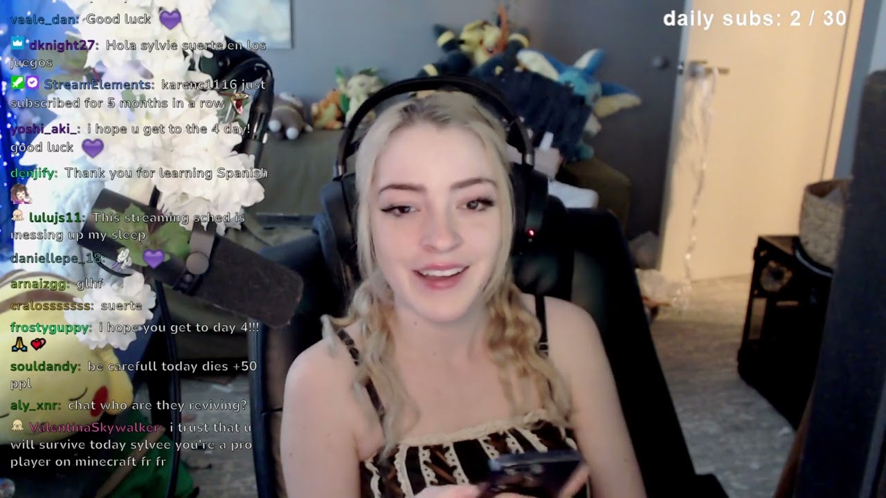 20230302 SQUID CRAFT DAY 3!! intento hablar español!! sylveey