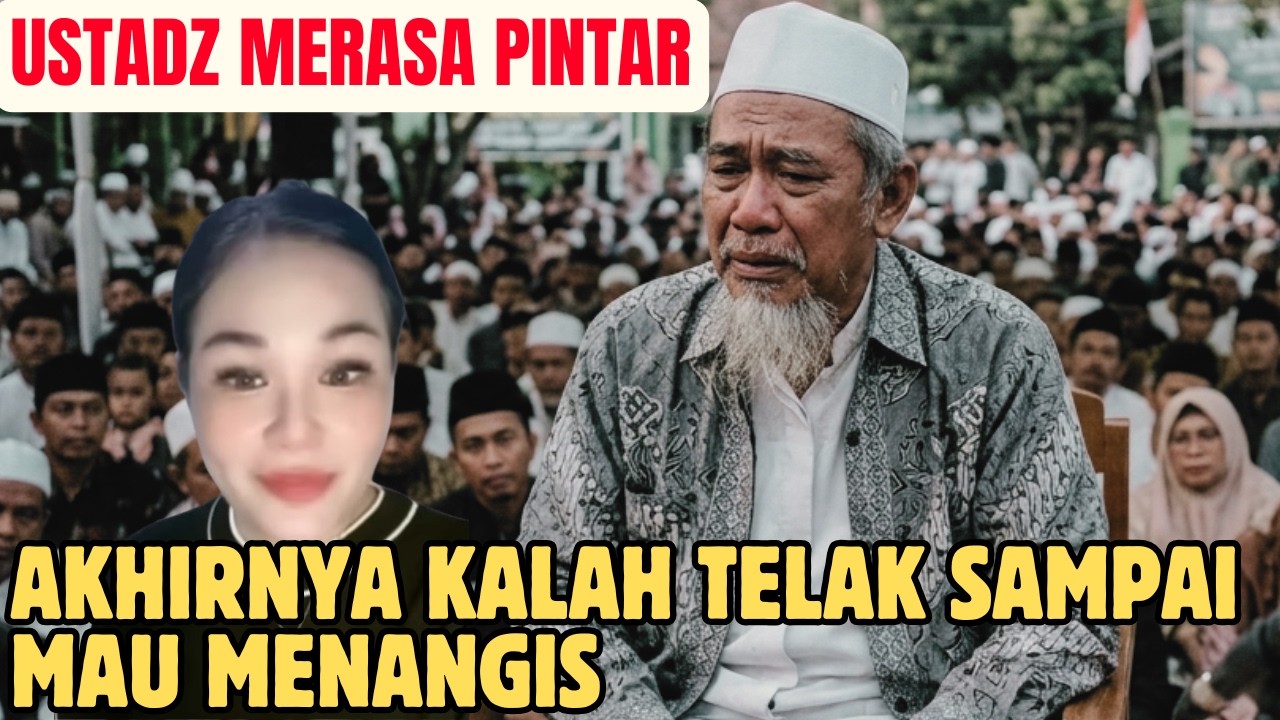 USTADZ INI AWALNYA MERASA PINTAR! AKHIRNYA KALAH TELAK SAMA AGATHA SAMPAI MALU SENDIRI!!