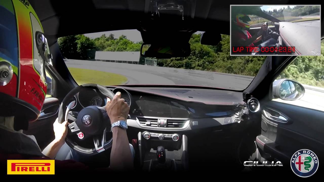 Alfa Romeo Giulia Quadrifoglio Nurburgring Nordschleife Record