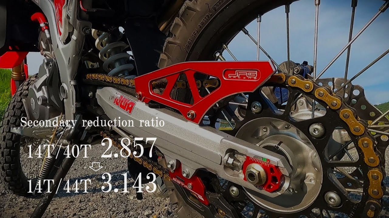 CRF250L MD47　ファイナル変更