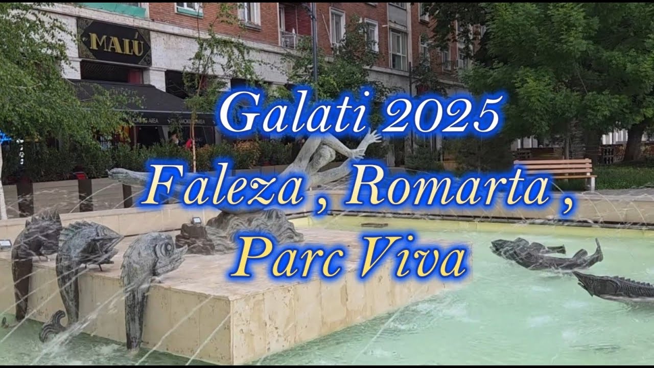 Galați 2025 , Oraș drag , Oraș de suflet : Faleza , Romarta , Parc Viva 🥰❤️