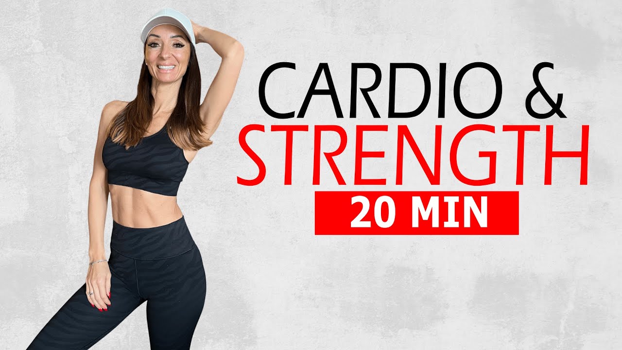20 MIN CARDIO STRENGTH WORKOUT / Verbessere deine Kraft und Ausdauer | Katja Seifried