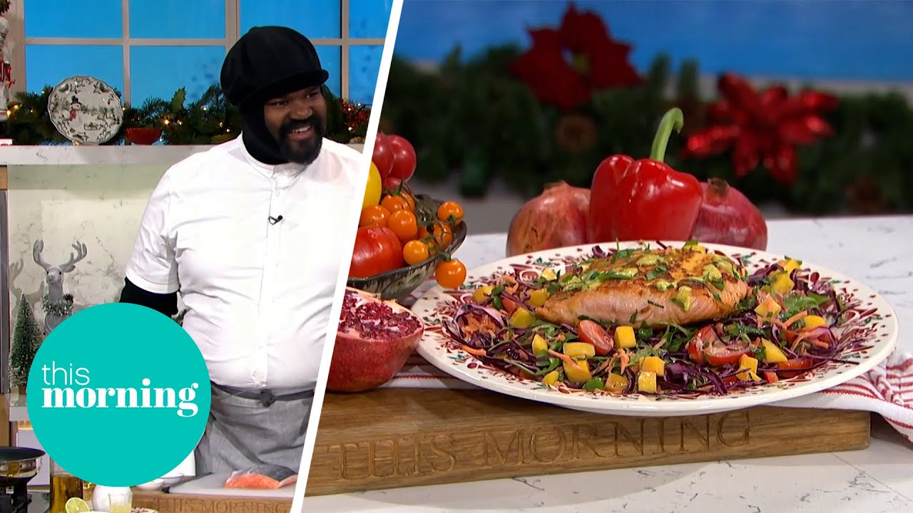Grammy Award Winning Gregory Porter's 'This Morning' Kitchen Debut With His Spicy Fish |This Morning