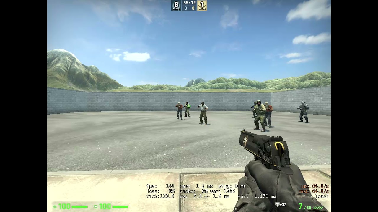Desert Eagle Conspiracy MW / Showcase / Firing / with Different Sticker