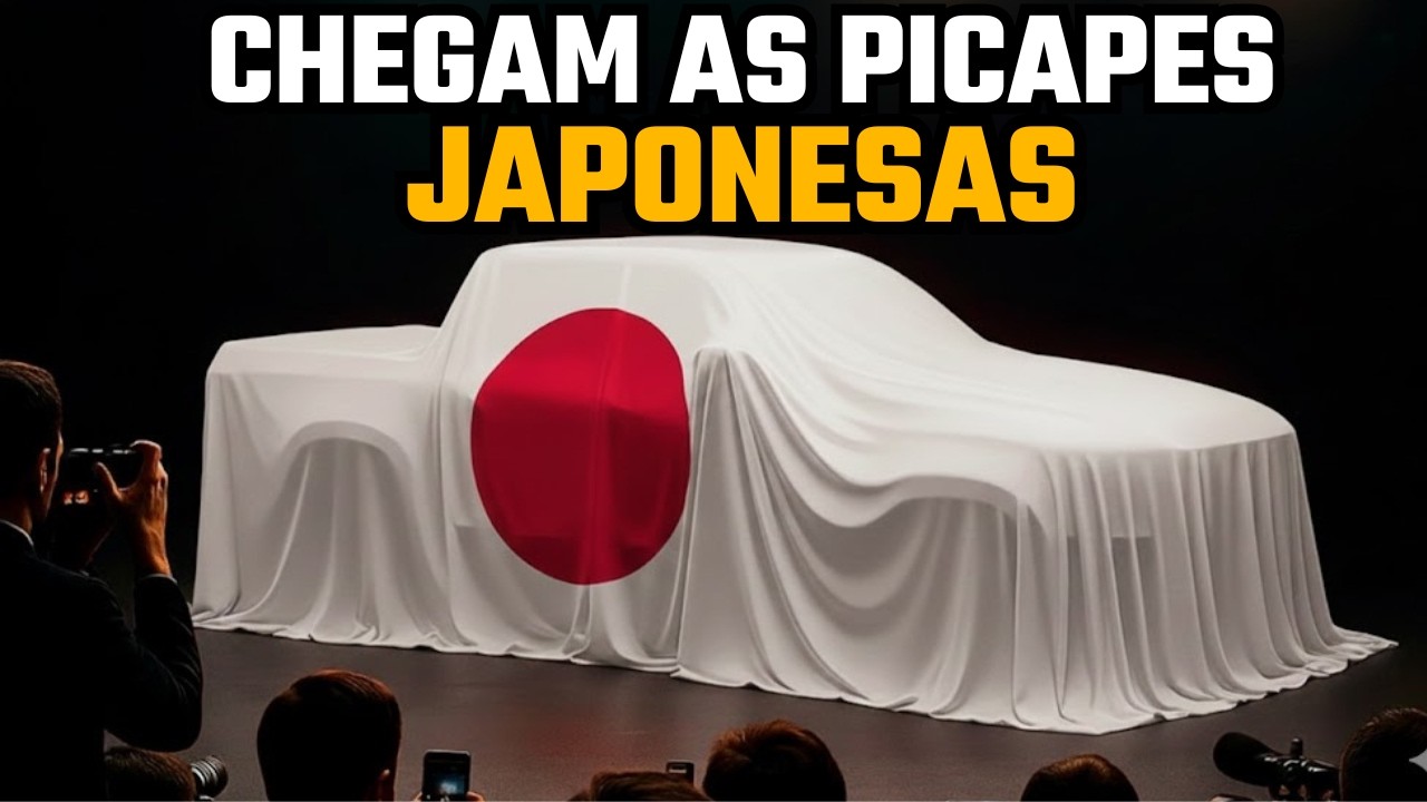 As 5 Picapes Japonesas de 2026 que Estão Assustando a Concorrência no Brasil!