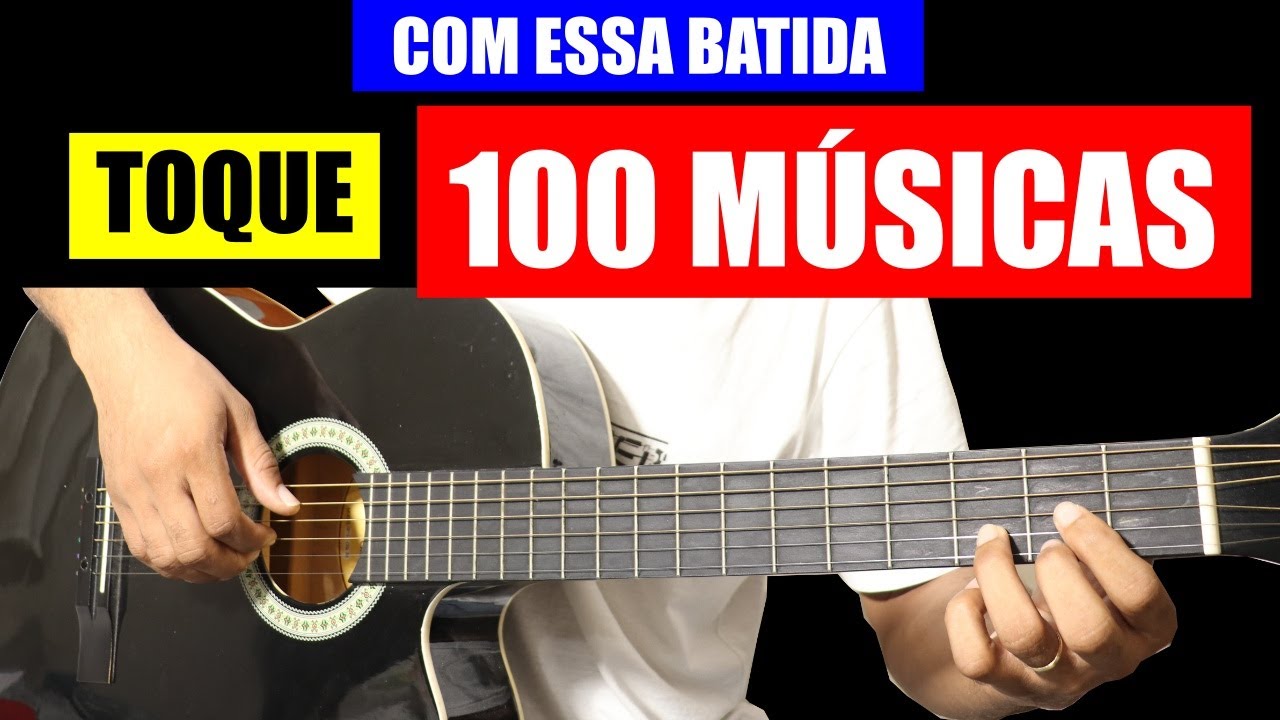 Essa é a BATIDA DE VIOLÃO Que Toca Qualquer Música