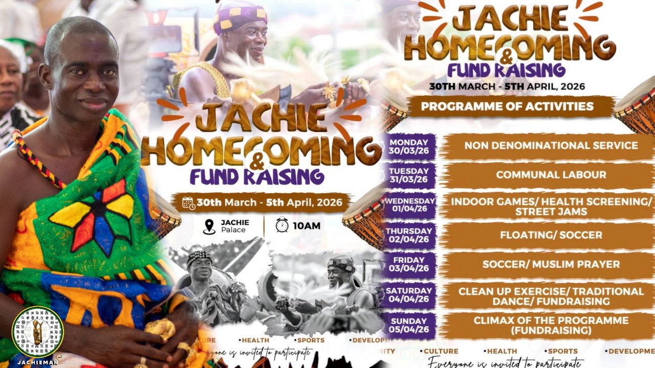 Beautiful 🤩Jachiehene invites you to celebrate! Join us for Jachie Homecoming 🎉
