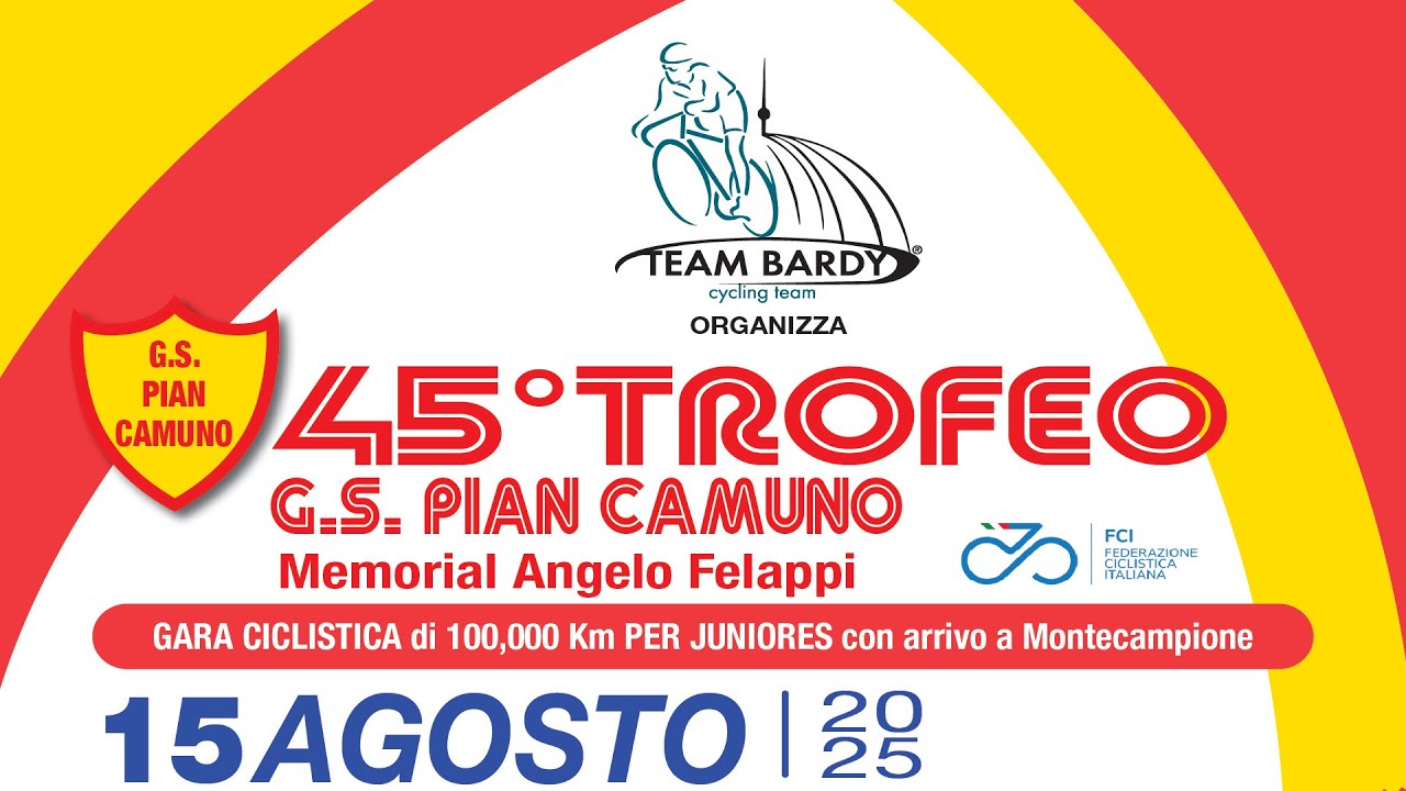 45° TROFEO G.S. PIAN CAMUNO - Memorial Angelo Felappi