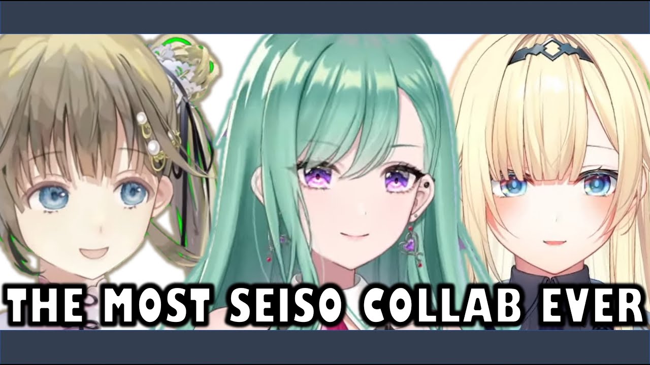 The Most Seiso Collab Ever 【Yakumo Beni, Hanabusa Lisa, Aizawa Ema | VSpo! ENG SUB】