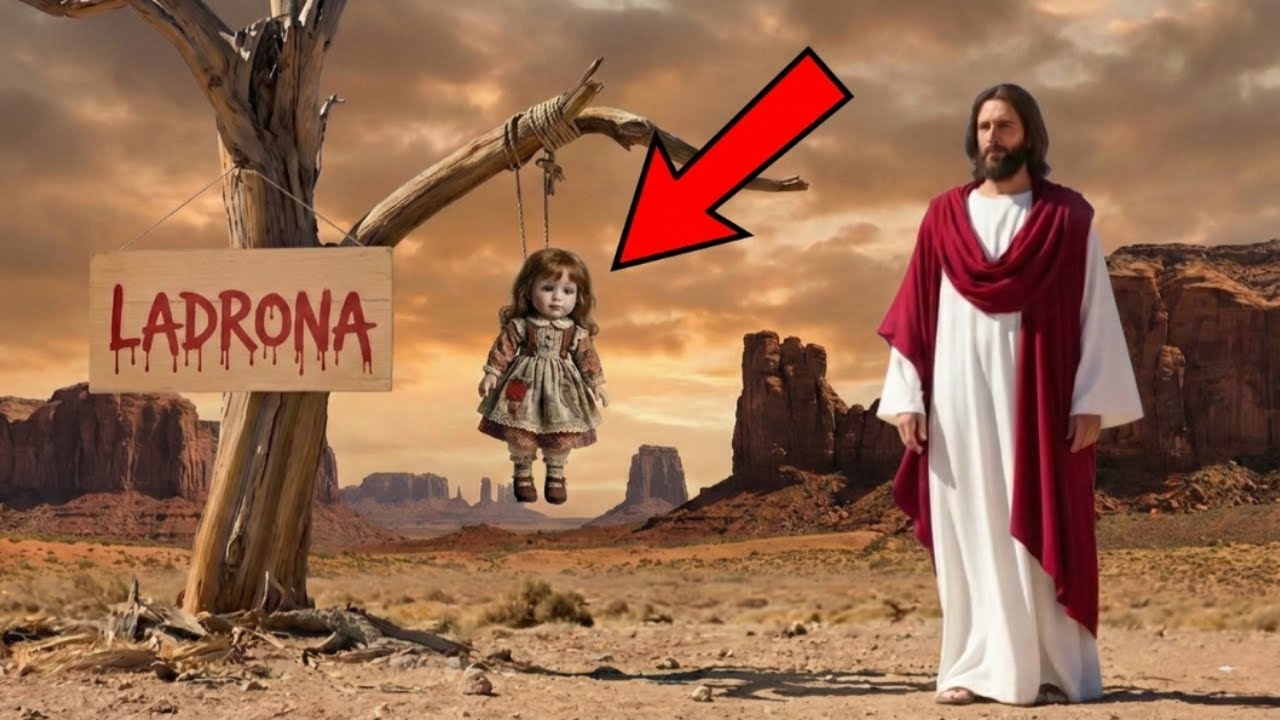 Su padre la ató a un árbol por 'LADRON4'... ¡No imaginó quién bajaría del cielo a rescatarla!