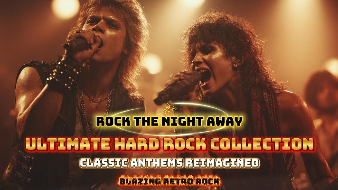 Rock the Night Away 🎸 Ultimate Hard Rock Collection | Classic Anthems Reimagined