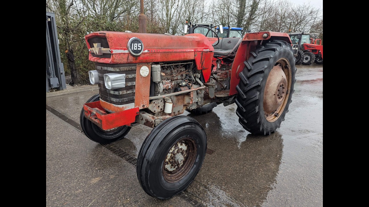 MASSEY FERGUSON 185 TRACTOR WALKAROUND