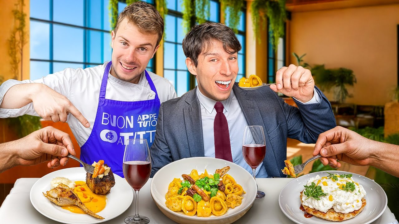 Mangiamo il MENU' degustazione di Alessio con gli ISCRITTI a ROMA!