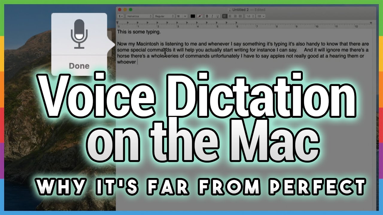 Mac Voice Dictation Needs Work - Hands-on Mac 15