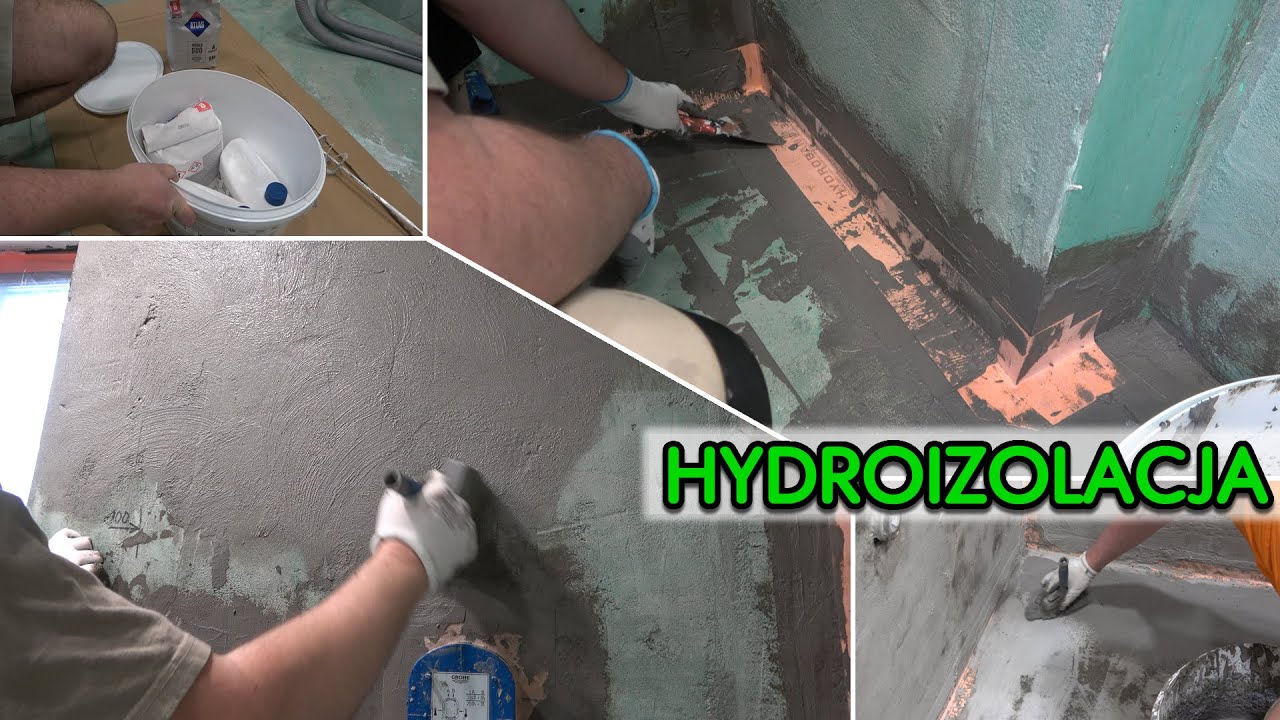 Hydroizolacja łazienki.