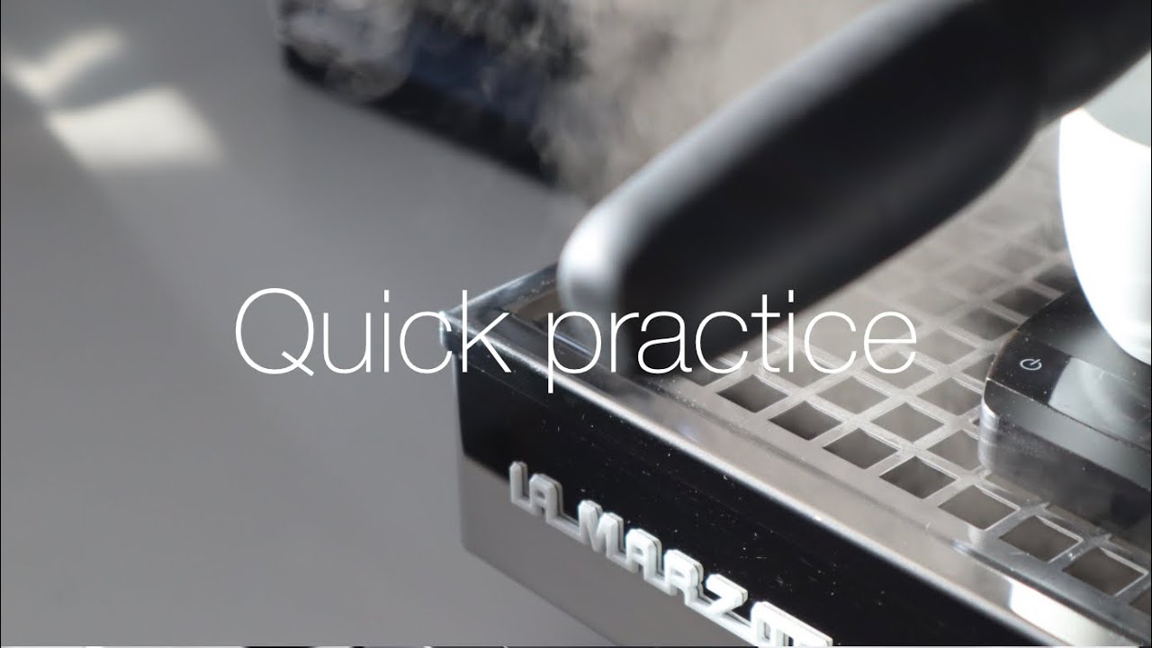 Quick Practice 9 with La Marzocco Linea Mini, Mazzer Mini Electronic B and Mazzer Omega