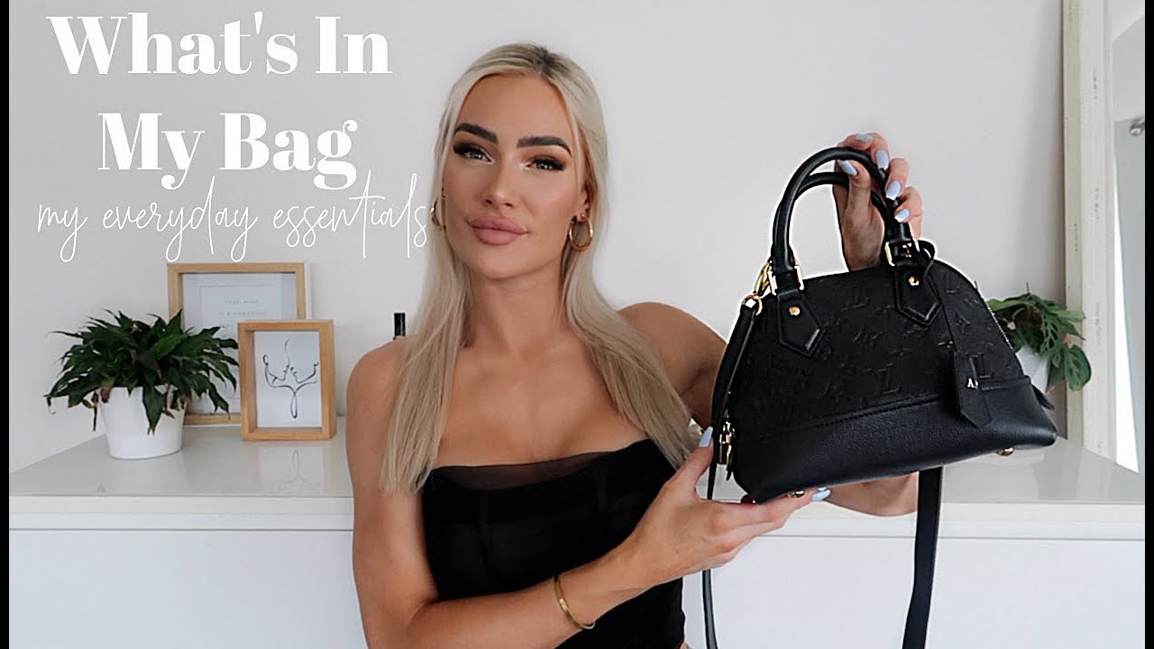 WHAT'S IN MY BAG 2020 | Louis Vuitton Neo Alma BB