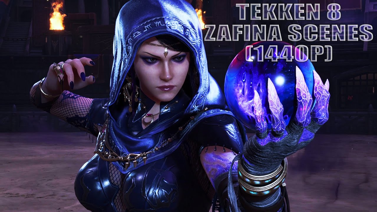 Tekken 8 - Zafina Scenes (1440P)