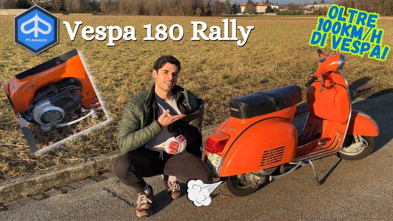 La mia VESPA 180 RALLY del 1968, ve la racconto... Una 